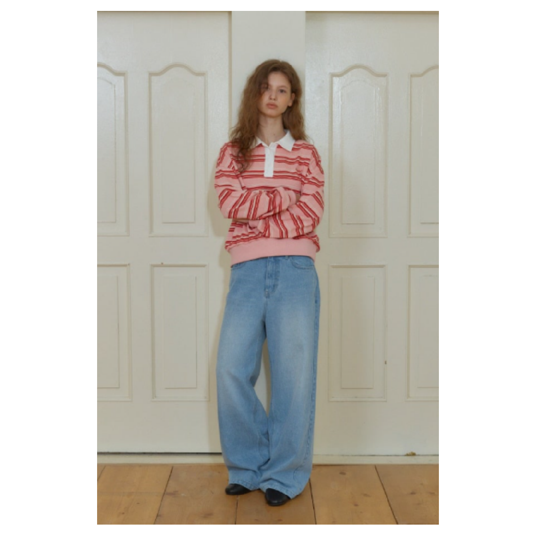 KOR-CCG0607-359 ANC HEART POCKET DENIM (A60)