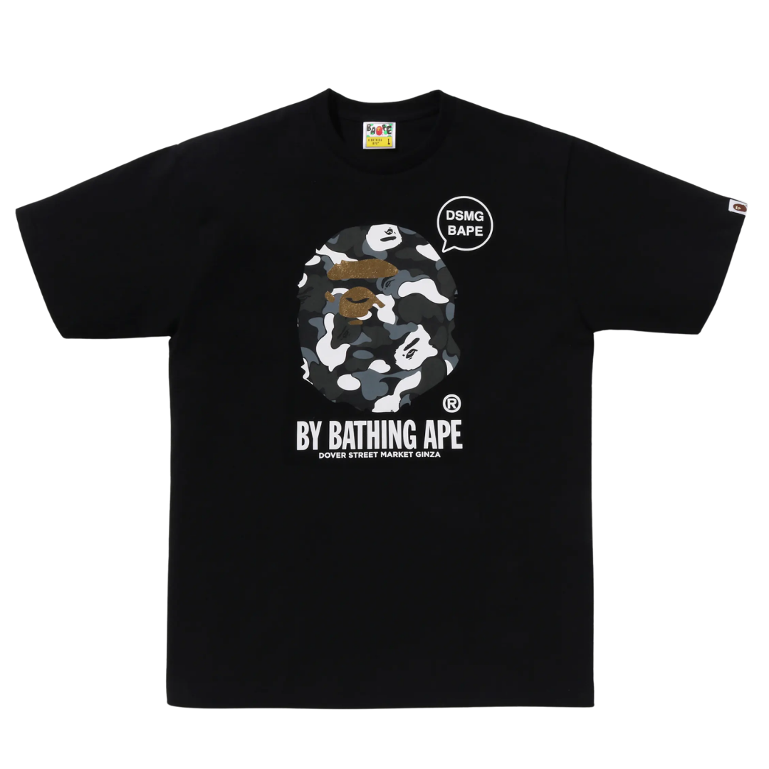 ☆ETW☆【EASY TO WEAR】BAPE X DSMG BY BATHING APE TEE 猿人 大LOGO 短T 銀座 聯名限定