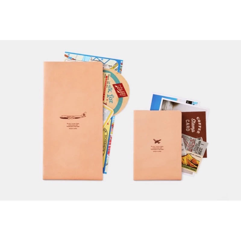 Traveler's Notebook ｜TN Leather Folder 皮革收納夾 標準/護照尺寸