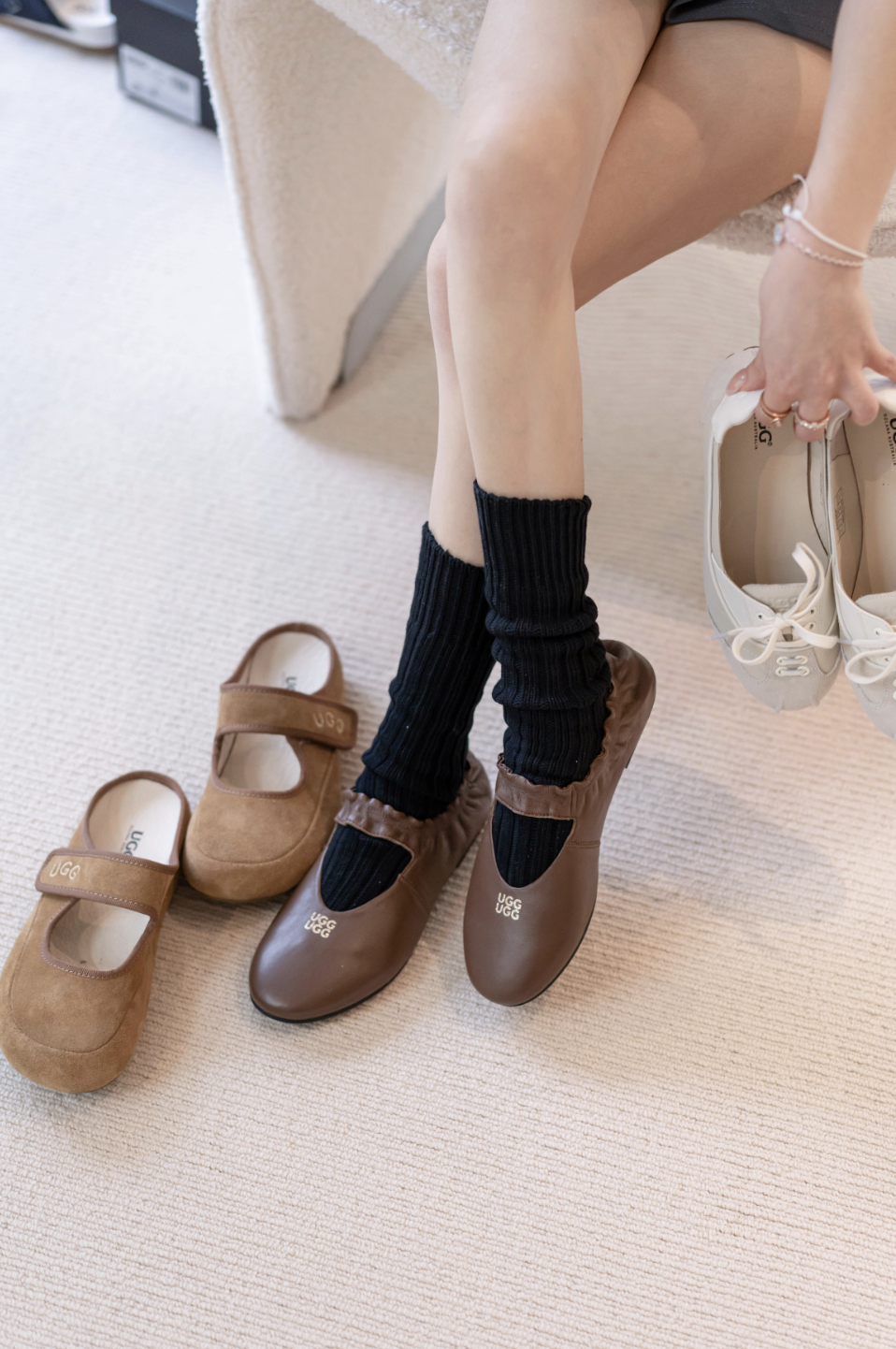 【2026春夏款3色入】UGG Ozlana Bella Soft Flat