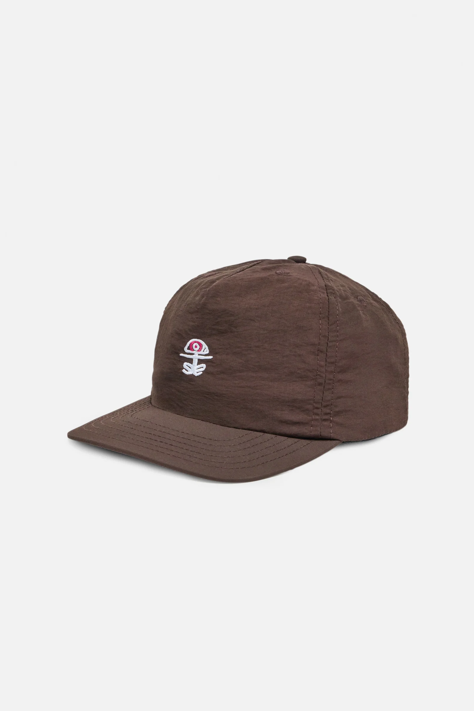 District Vision｜5 Panel Nylon Hat" Chakra Brown"