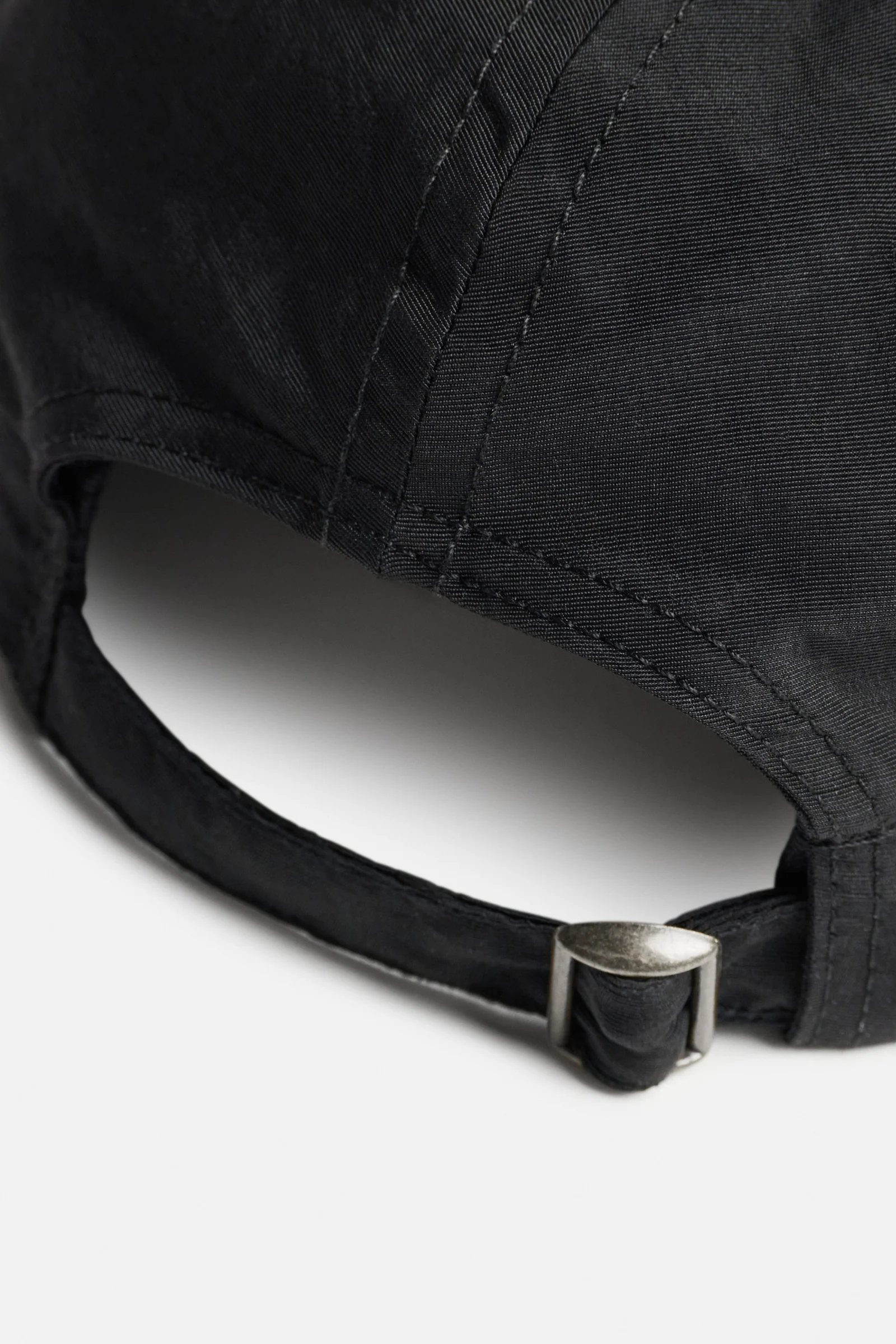 District Vision｜5 Panel Nylon Hat,Log Off "Black"
