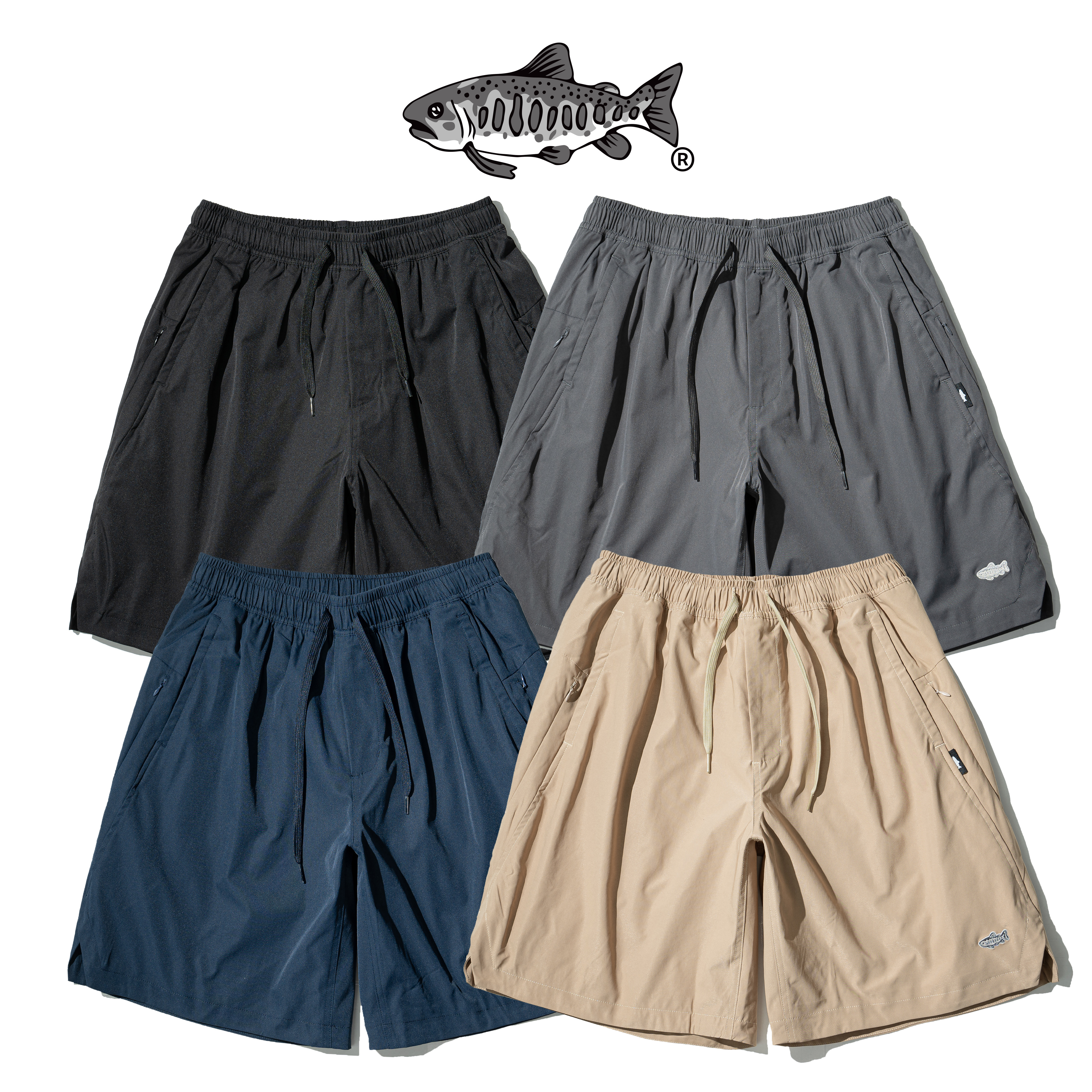 AGILITY SOLOTEX® SP LOGO Beach Shorts 刺繡 海灘短褲 [BS88]