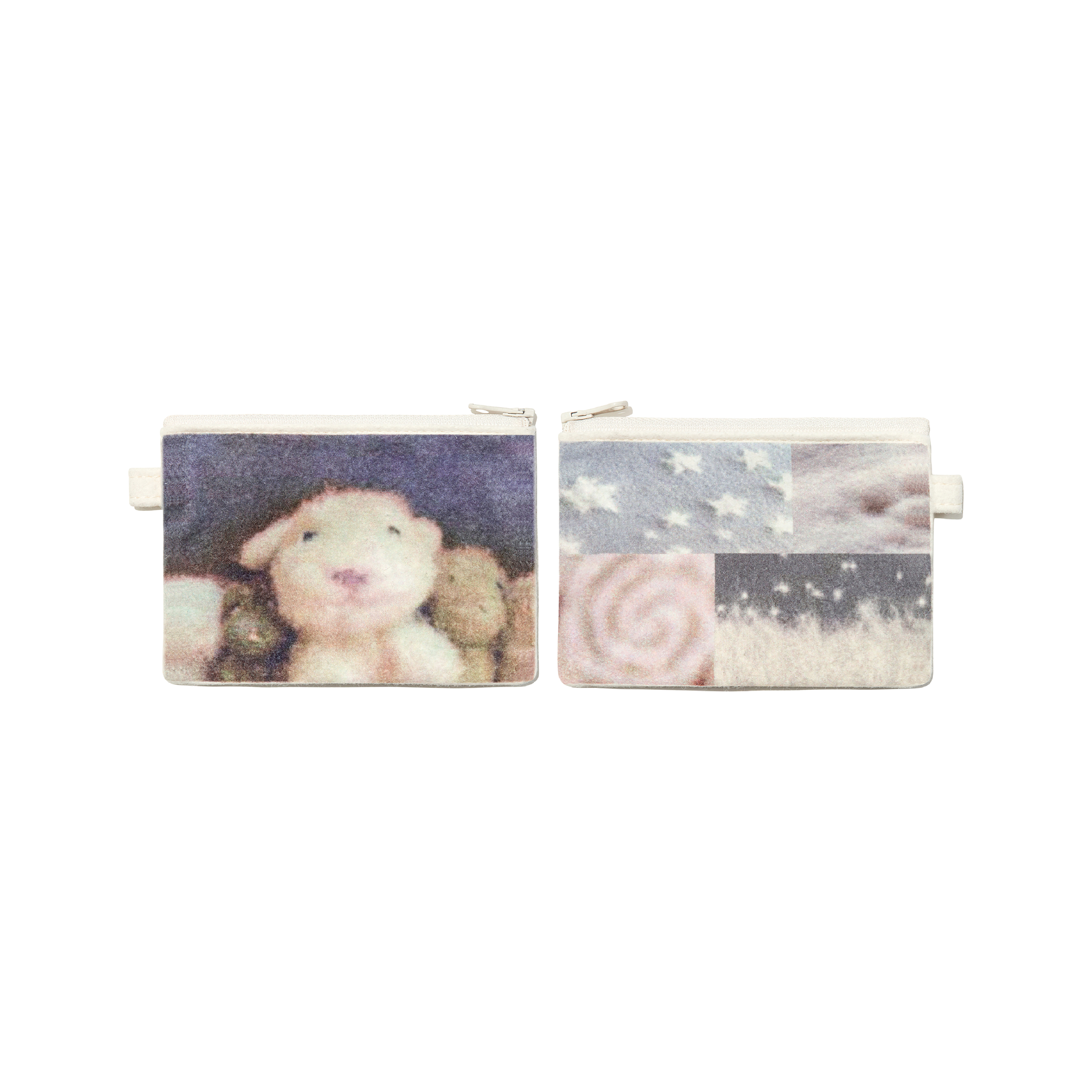 TCM fluffy bear pouch 小熊 收納包
