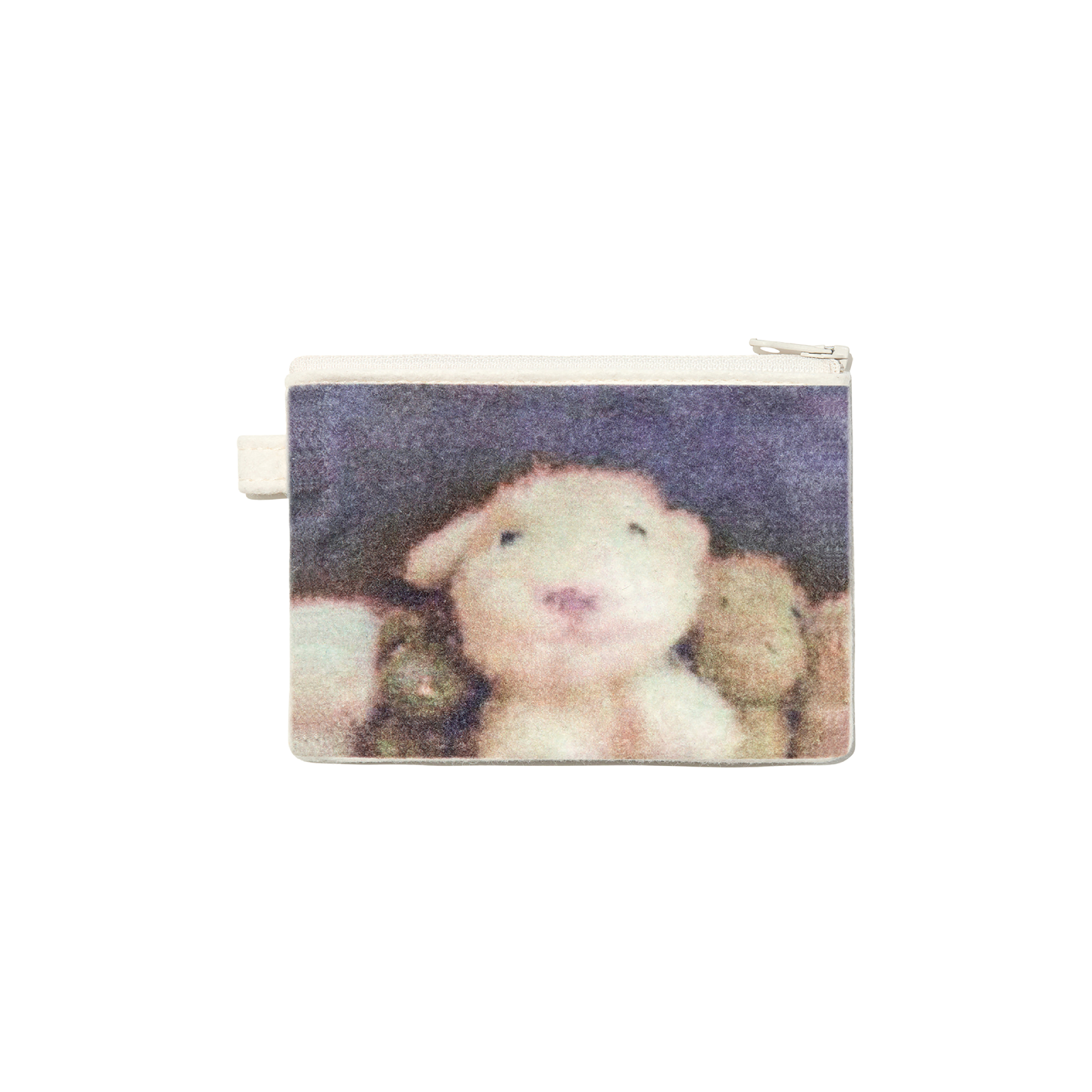 TCM fluffy bear pouch 小熊 收納包
