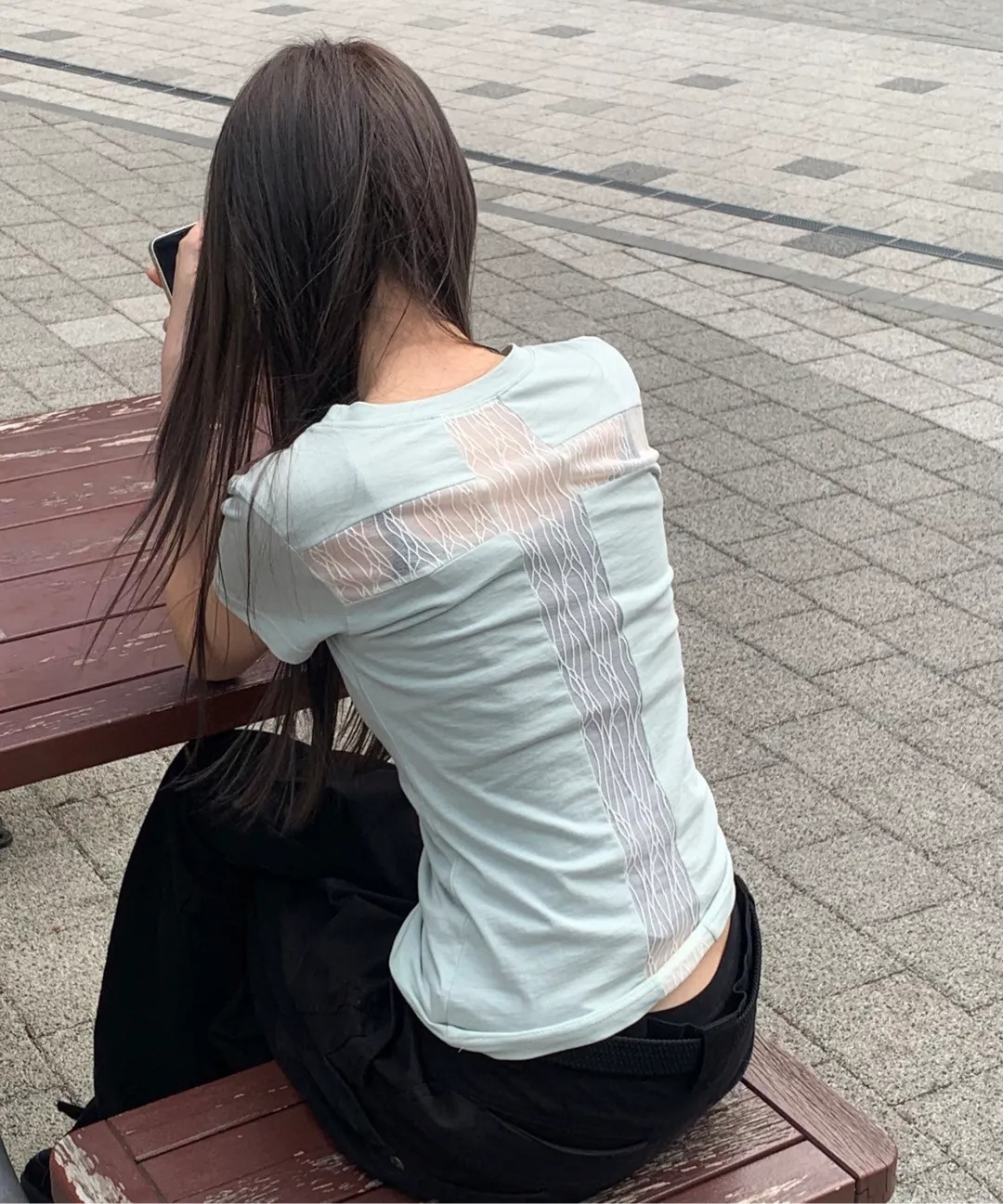 FancyClub Back Cross Tee