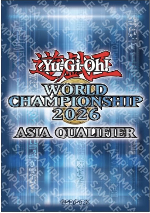 遊戲王卡套-Yu-Gi-Oh! World Championship 2026 Asia Qualifier