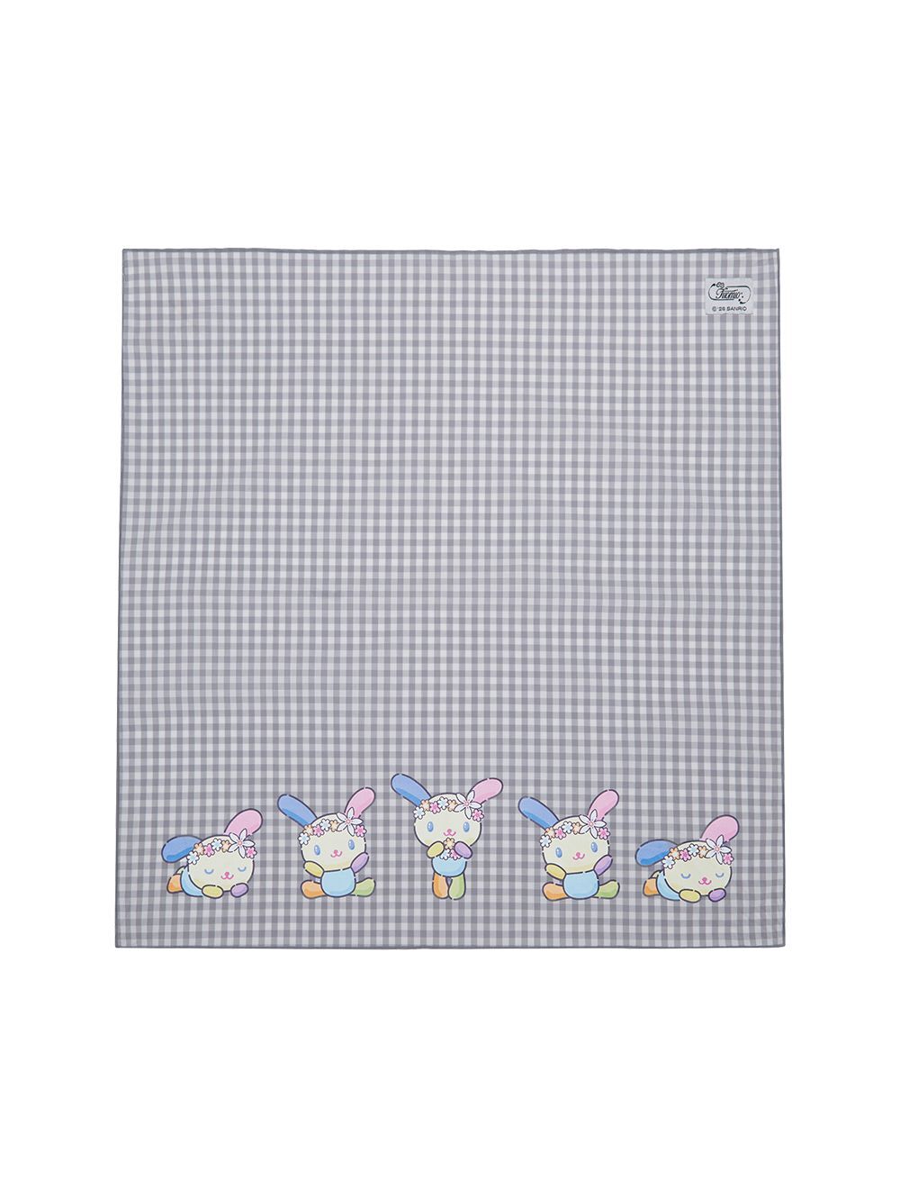 TUOMIO USAHANA 印花圍巾 淺灰 TM01B6A14-LG