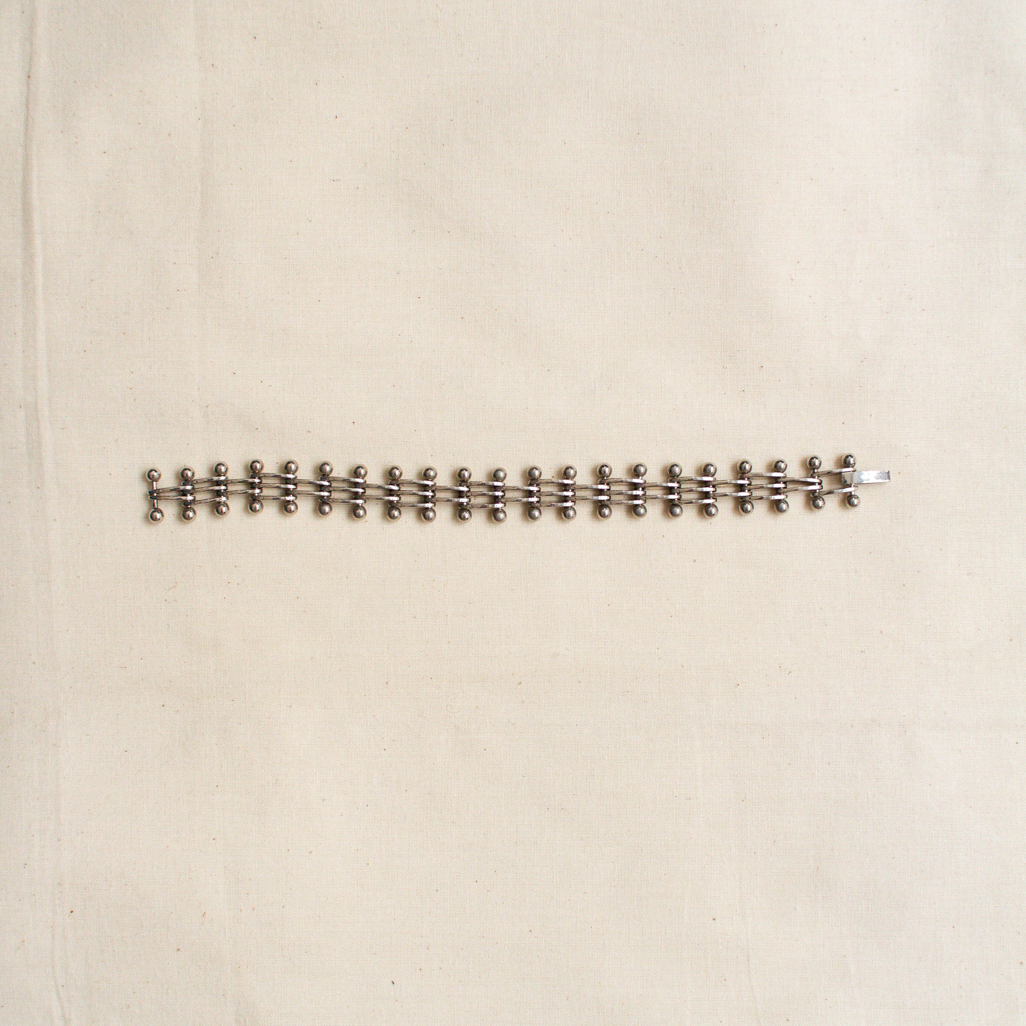 MEXICO STERLING SILVER BRACELET 墨西哥 純銀 手鏈 C