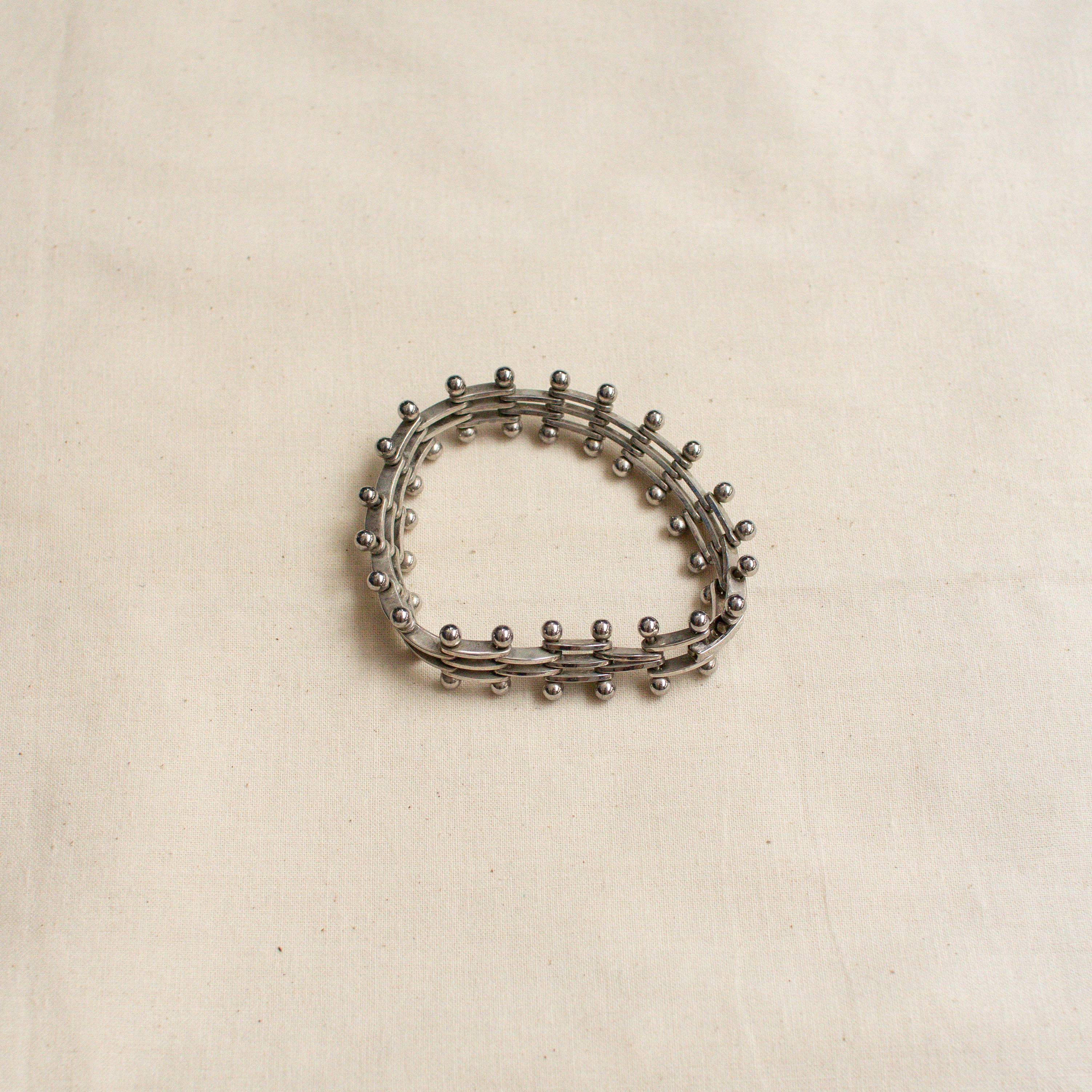 MEXICO STERLING SILVER BRACELET 墨西哥 純銀 手鏈 D