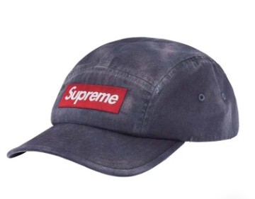 Supreme 作舊五分割帽 海軍藍
