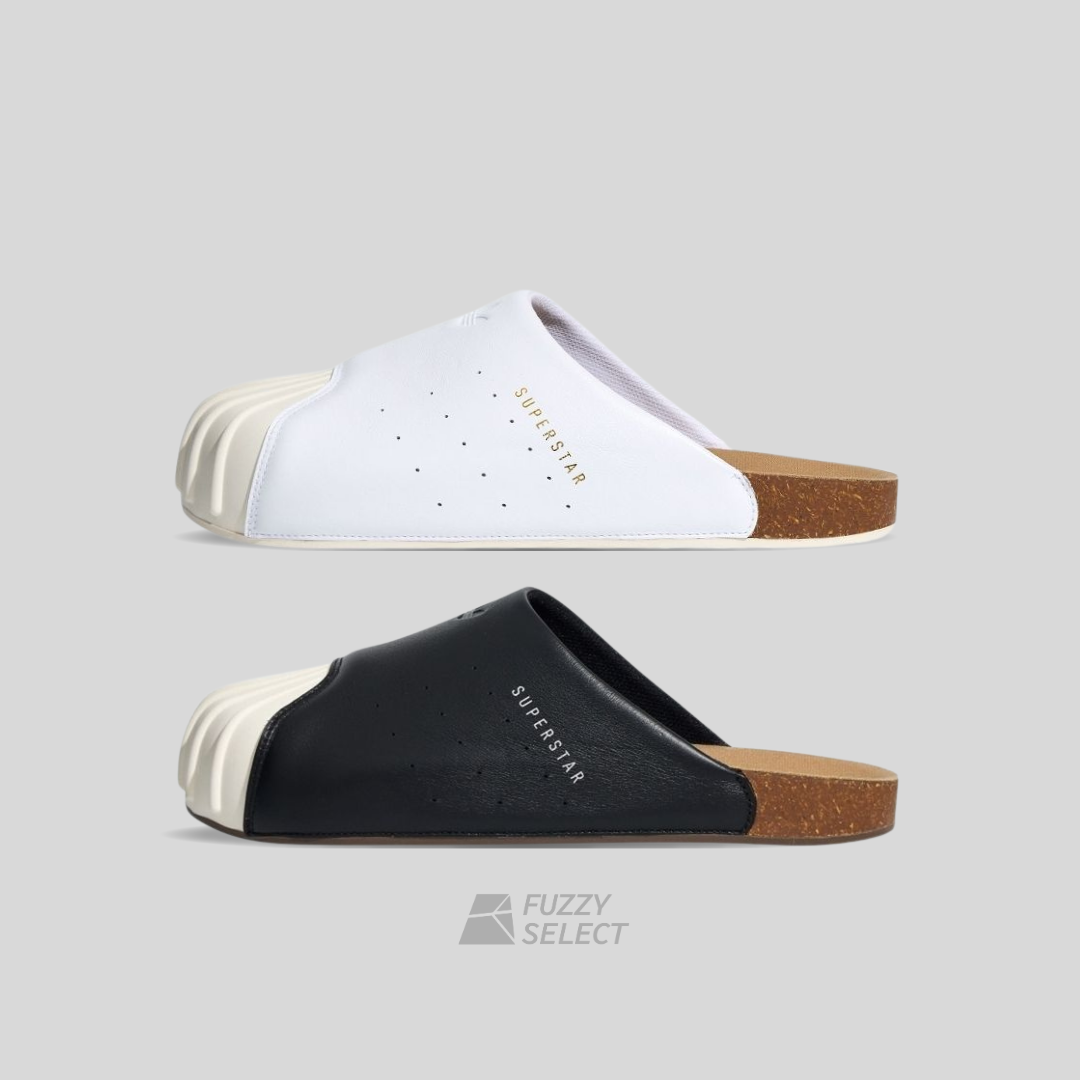 【逢甲 FUZZY】Adidas Adimule Superstar 穆勒鞋 黑白 LC0411 奶油白 LC0412