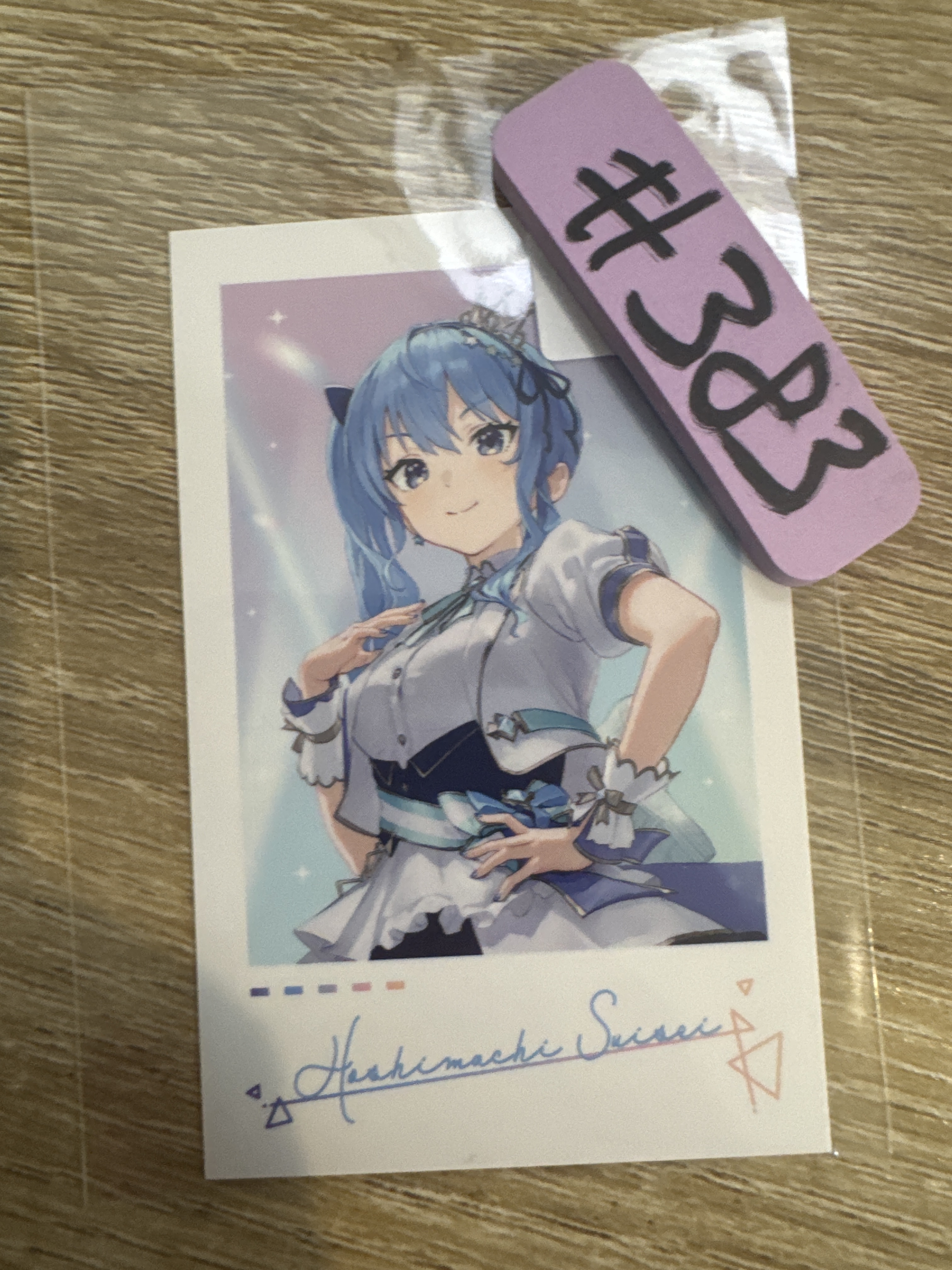 HOLOLIVE 星街 拍立得 #383
