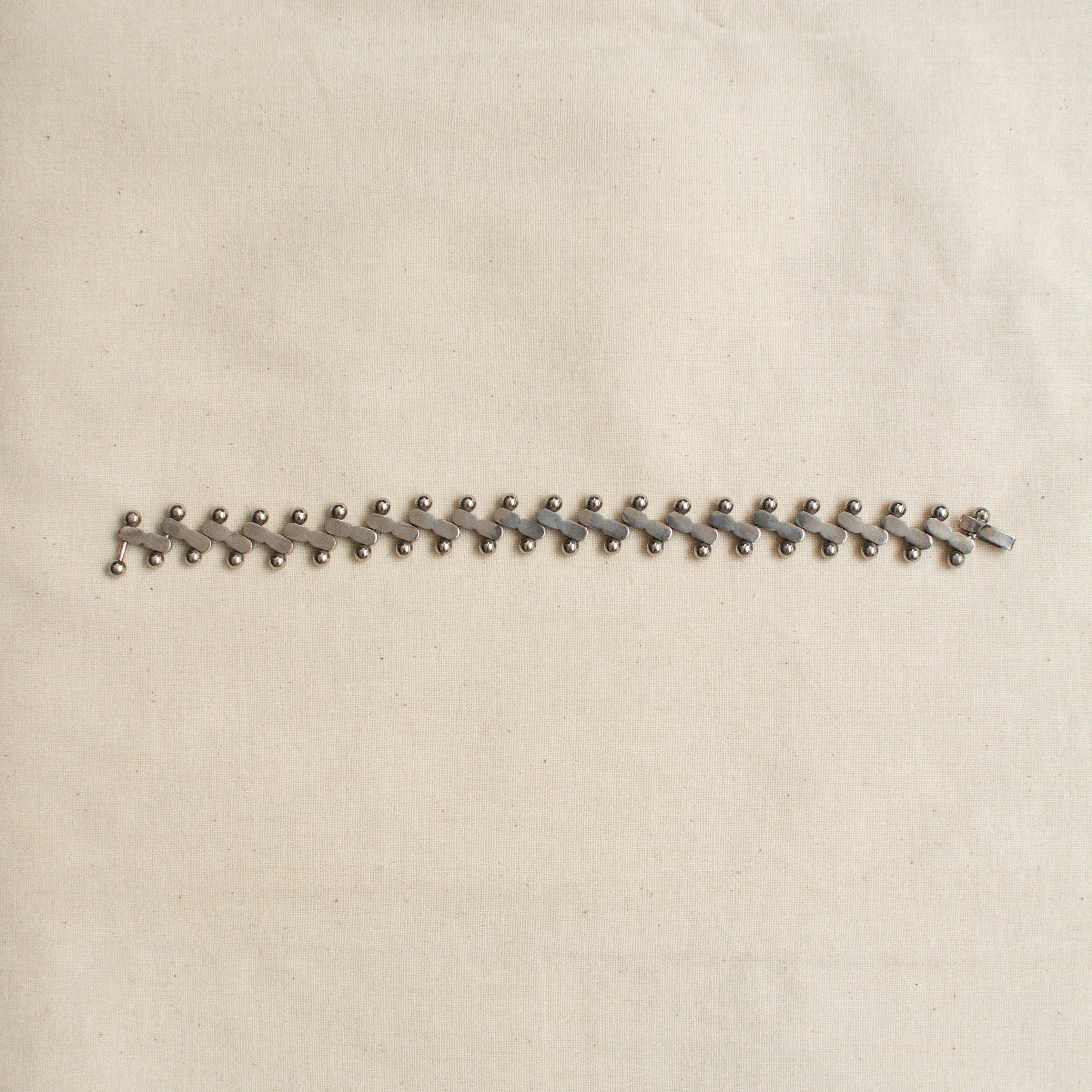 MEXICO STERLING SILVER BRACELET 墨西哥 純銀 手鏈 H