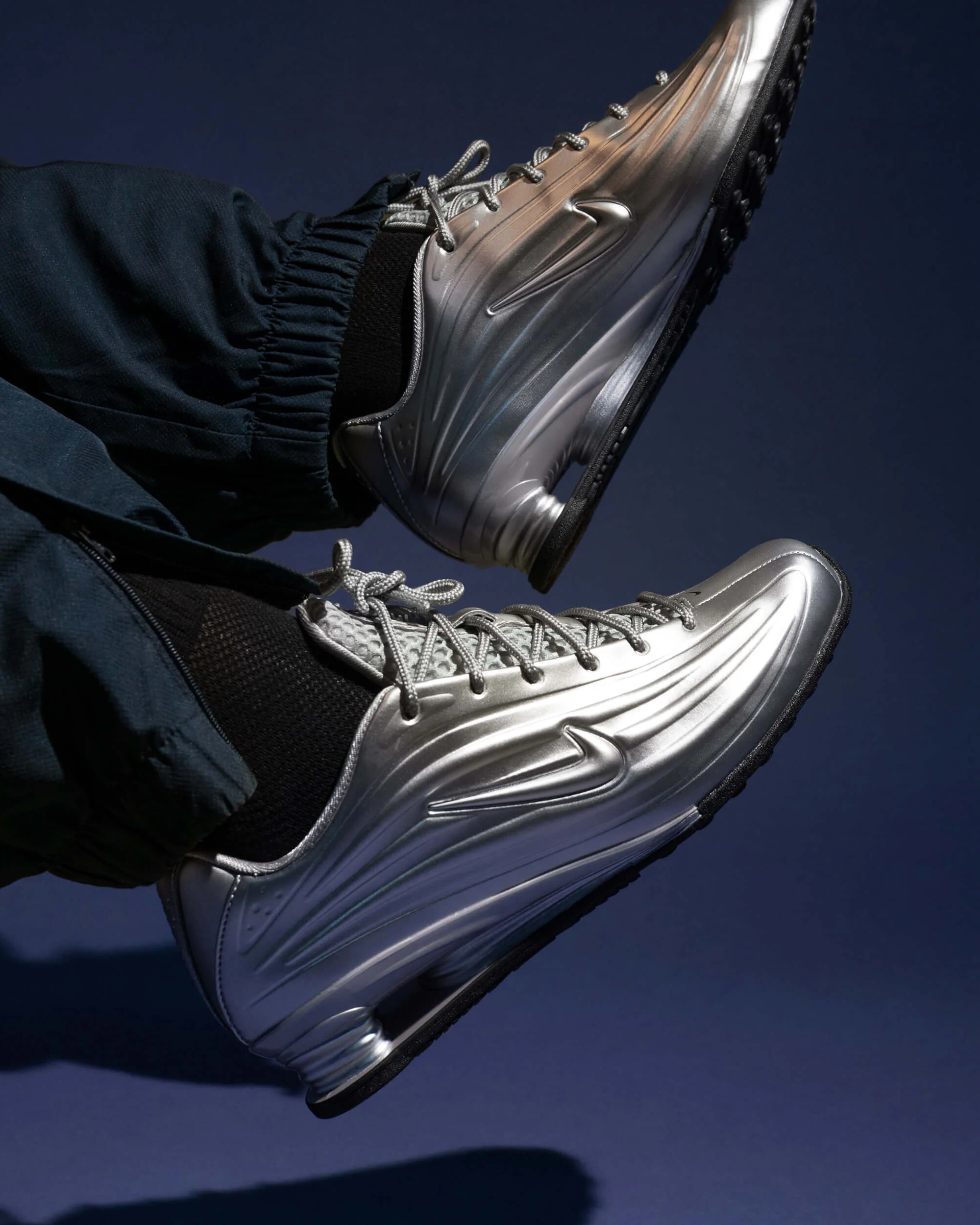 【逢甲 FUZZY】W Nike Shox Z "Metallic Silver" 液態銀 科技感 IO7843-002