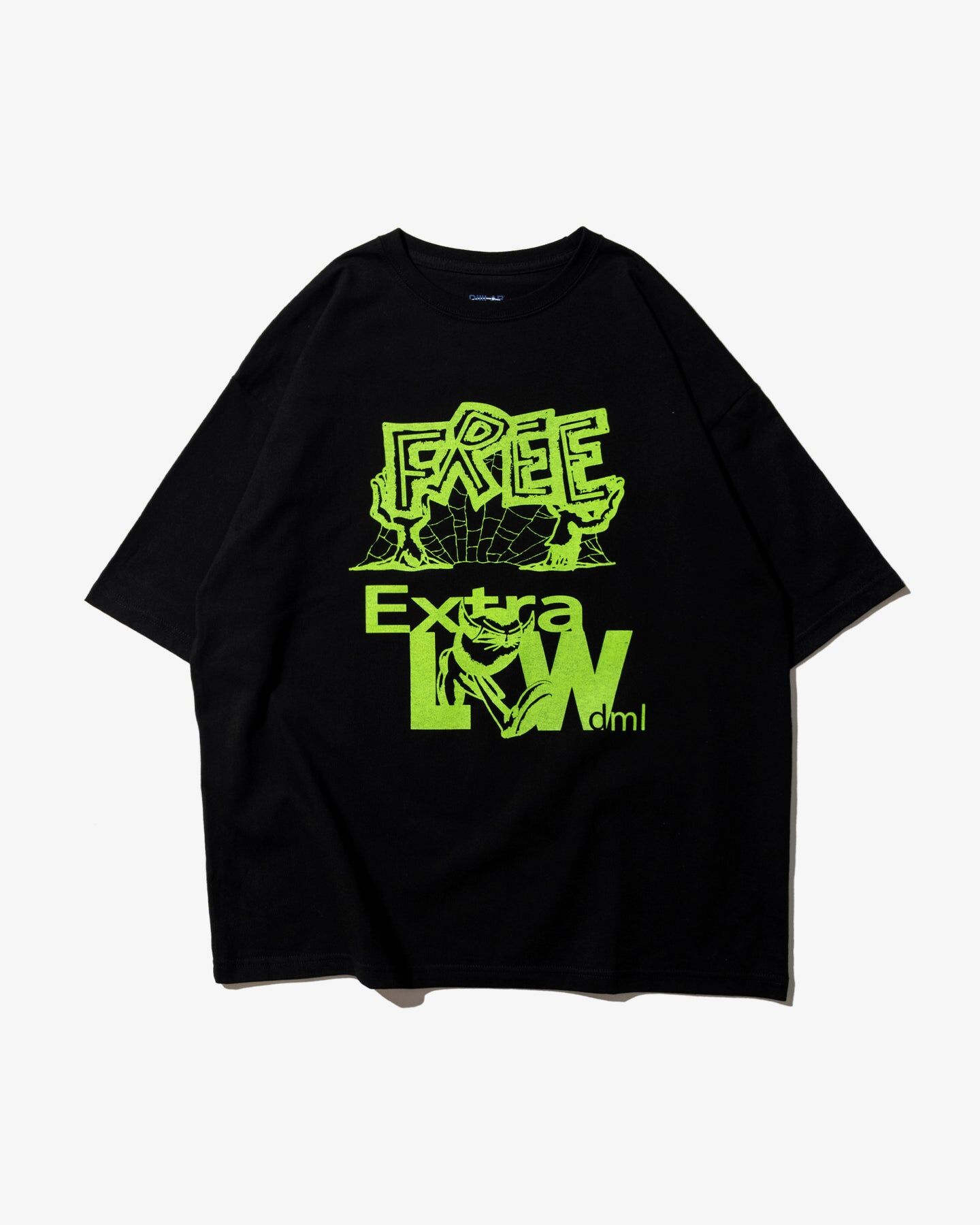 Demarcolab｜XTRALOW TEE "BLACK"
