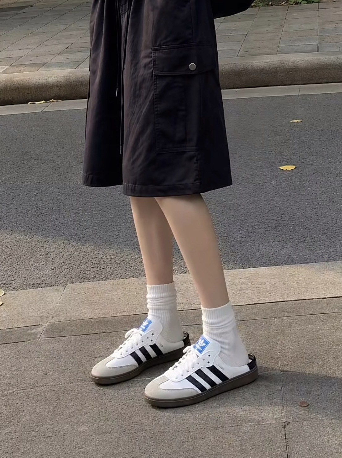 快速出貨〈懶人救星⭐〉Adidas SAMBA OG Mule 穆勒 懶人鞋 兩色