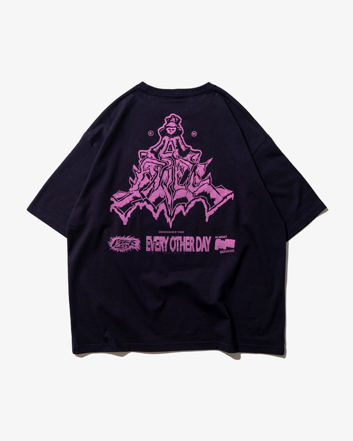 Demarcolab｜FREE TEE "NAVY"