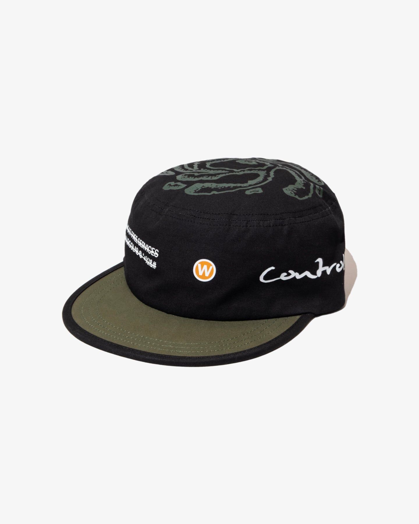 Demarcolab｜TORNADO CONTROL PAINTER HAT "BLACK"
