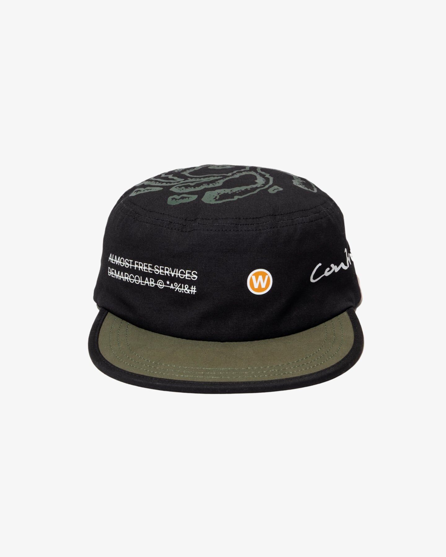 Demarcolab｜TORNADO CONTROL PAINTER HAT "BLACK"