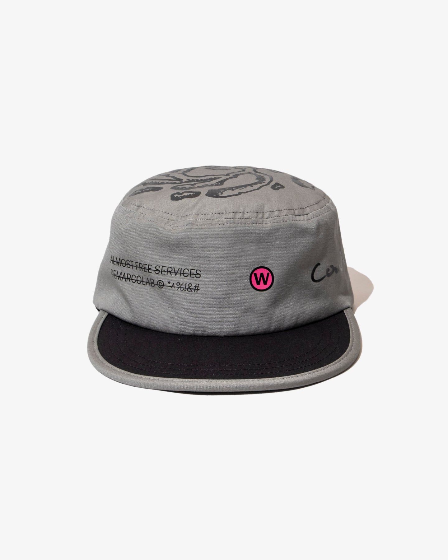 Demarcolab｜TORNADO CONTROL PAINTER HAT "GREY"