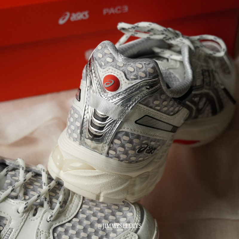 【預購】Pace × ASICS Gel-Kayano 12.1 Silver 白銀聯名跑鞋｜復古科技跑鞋 緩震支撐休閒運動鞋 男女同款｜1203B001-100
