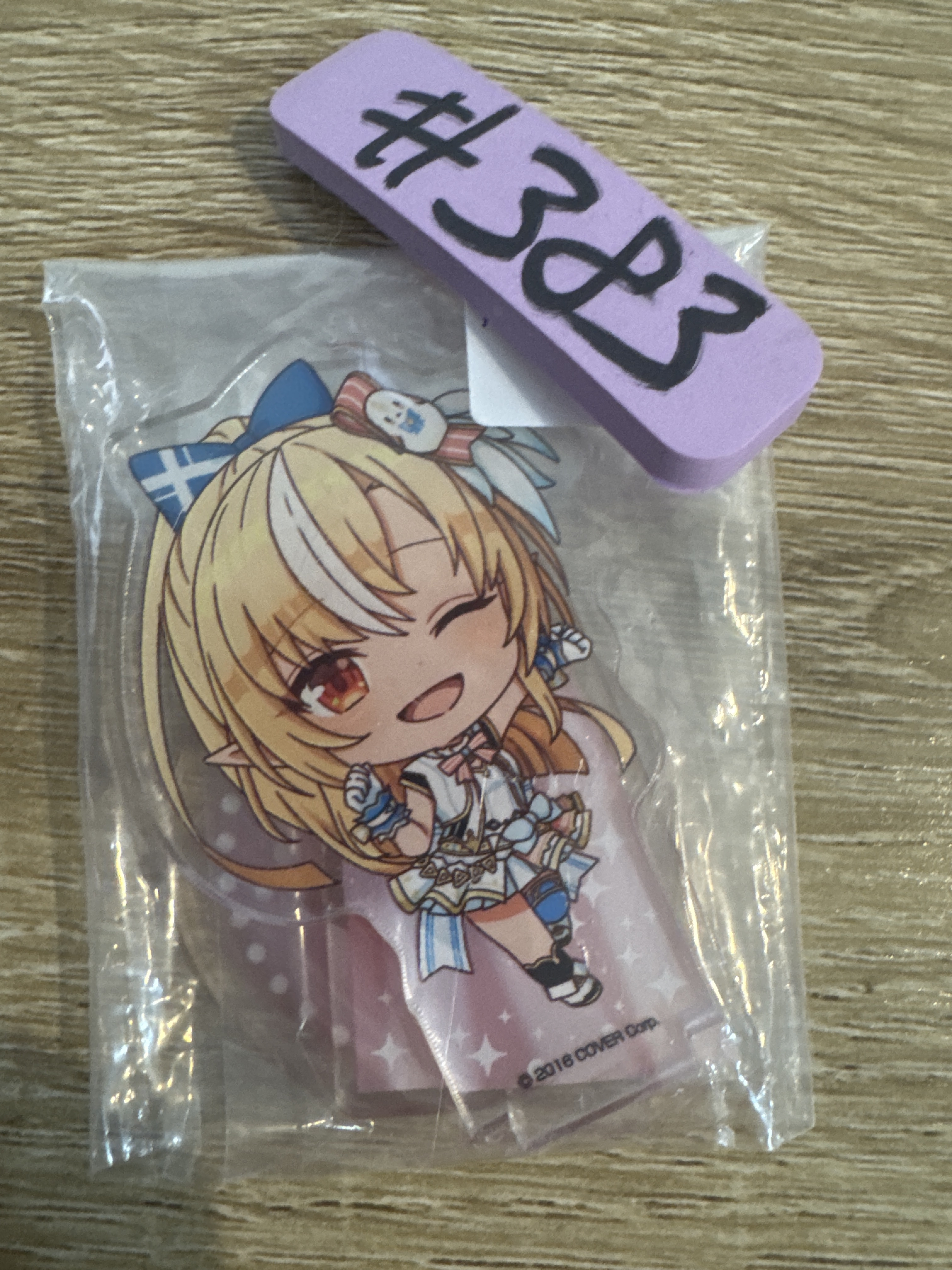 HOLOLIVE  FLARE  立牌 圓#383