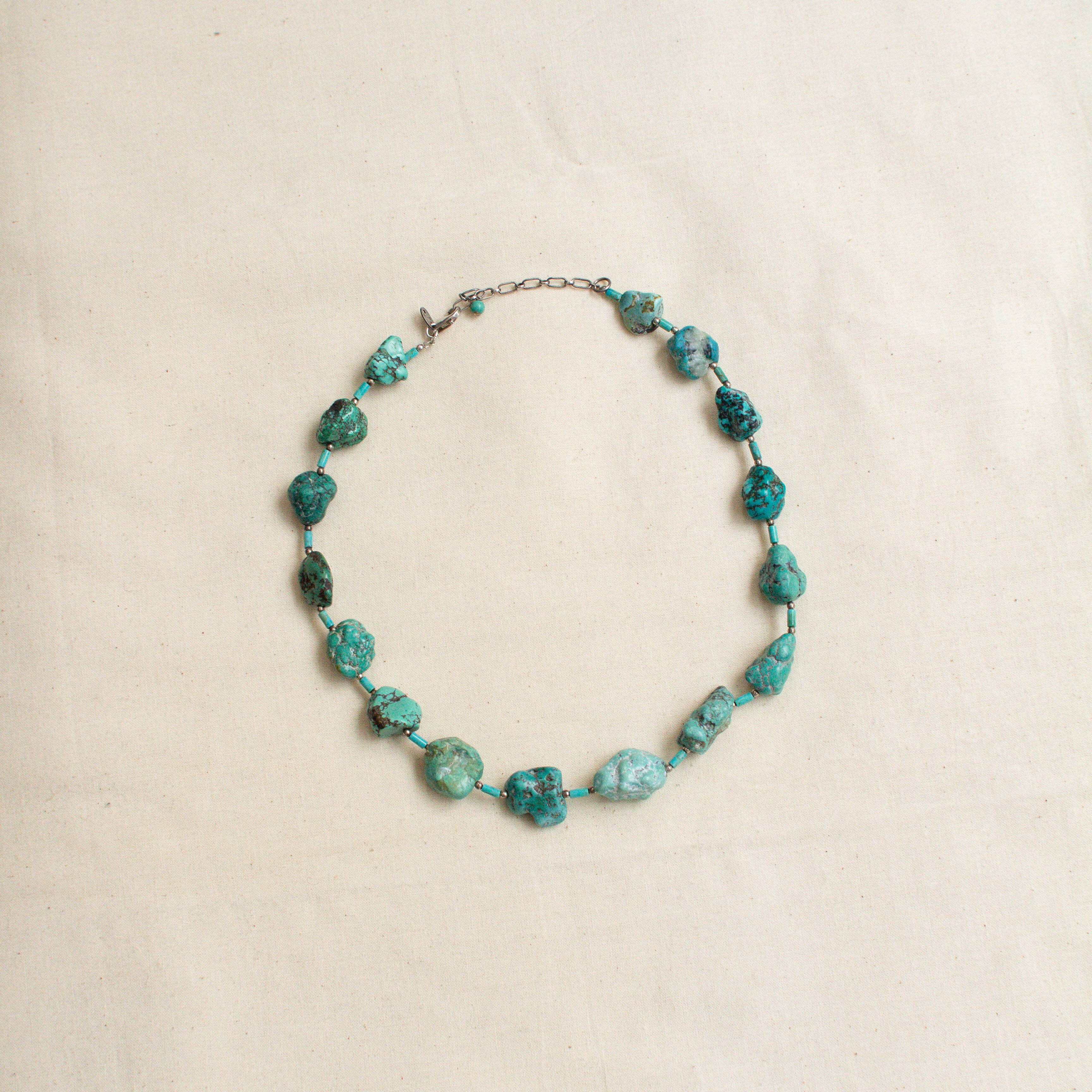 NATIVE AMERICAN NECKLACE 美國 原住民 松石 項鍊 A