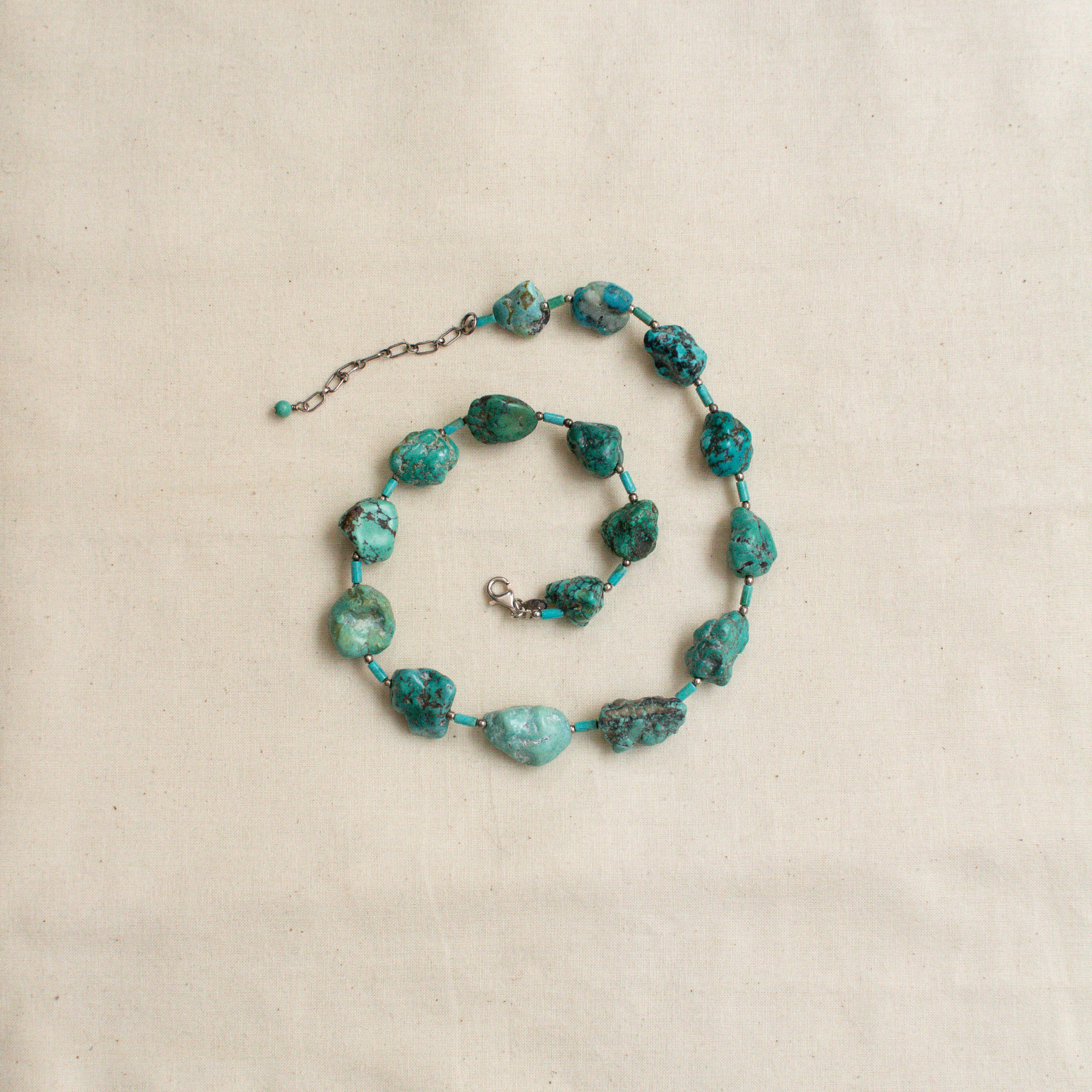 NATIVE AMERICAN NECKLACE 美國 原住民 松石 項鍊 A