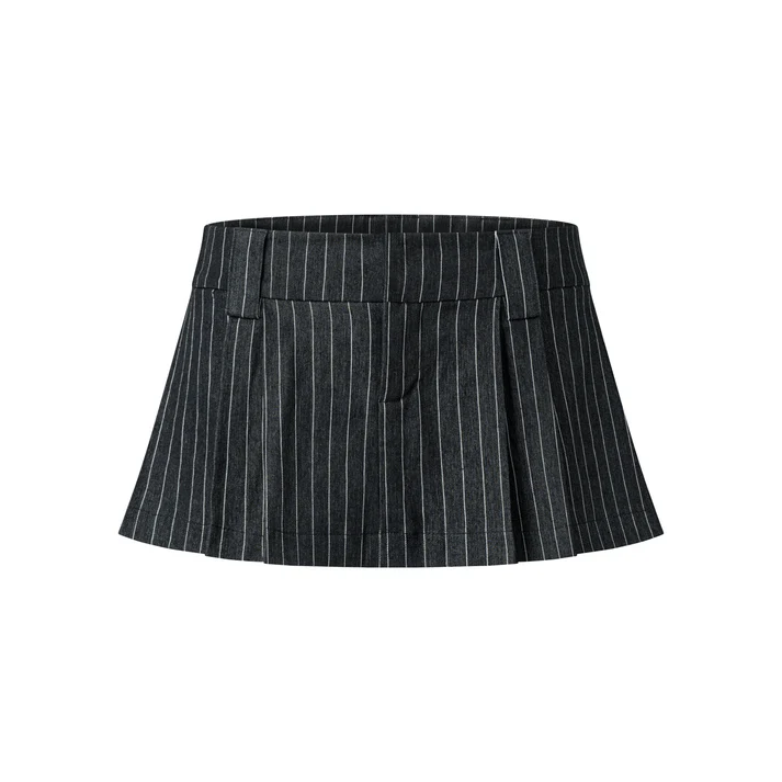 （現貨）越南品牌 Push push 官方授權經銷 PUSHIE STRIPED 經典條紋 短裙 Push16
