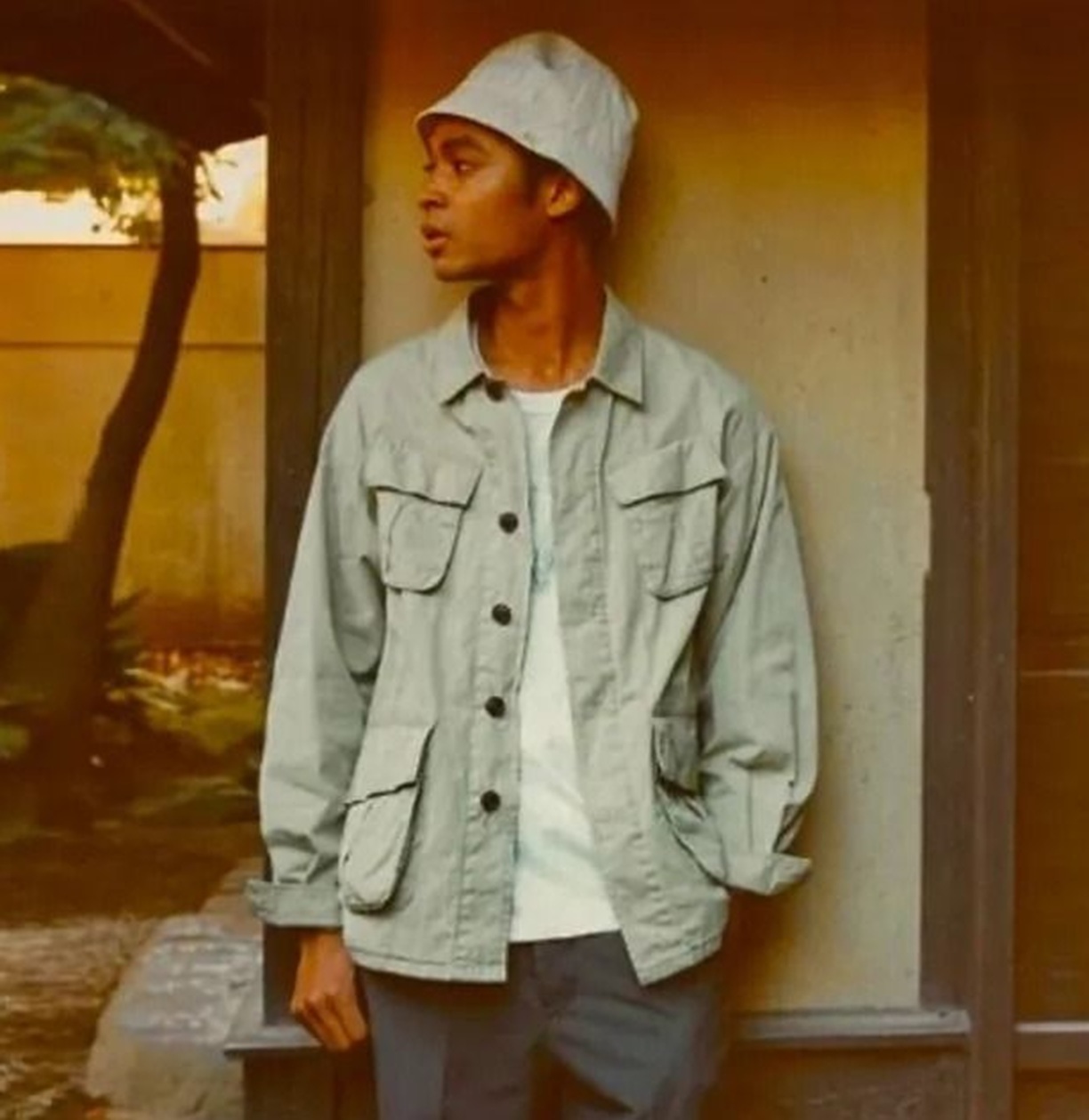 VISVIM TROPICAL COMBAT JKT *NATURAL DYE 天然染 - LT.GREEN SIZE 3 IN STOCK NOW (現貨發售中)