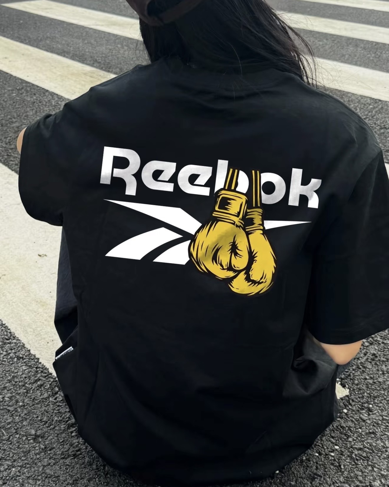 預購 Reebok 280g 高磅數 「拳擊手套」短T