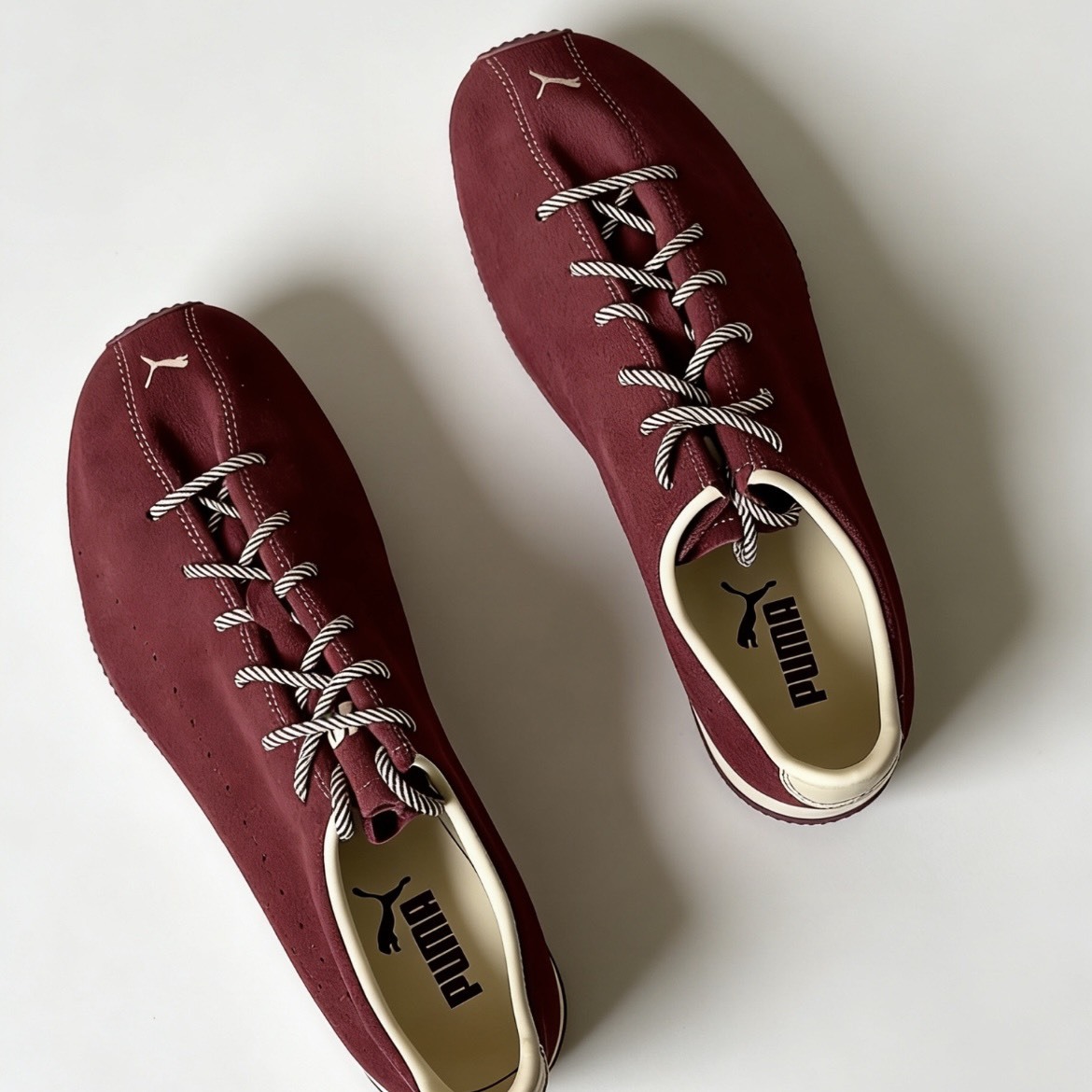 【代購】PUMA x NOAFTERNO H-STREET  酒紅麂皮德訓鞋｜408182-02｜男女同款