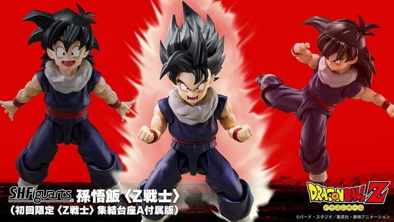 預購26/11 S.H.Figuarts 代理版 S.H.F. 七龍珠 孫悟飯  (初回限定集結台座A附屬版)