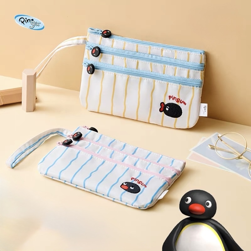 企鵝家族 PINGU 收納袋 旅行袋 隨身包 多共能收納包