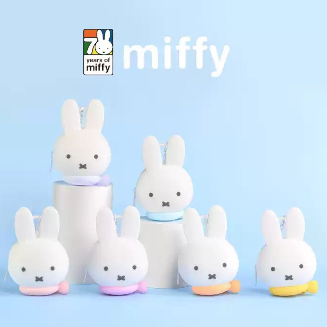 Miffy - 米菲 矽膠收納包系列掛件/耳機散紙包）(盲盒)
