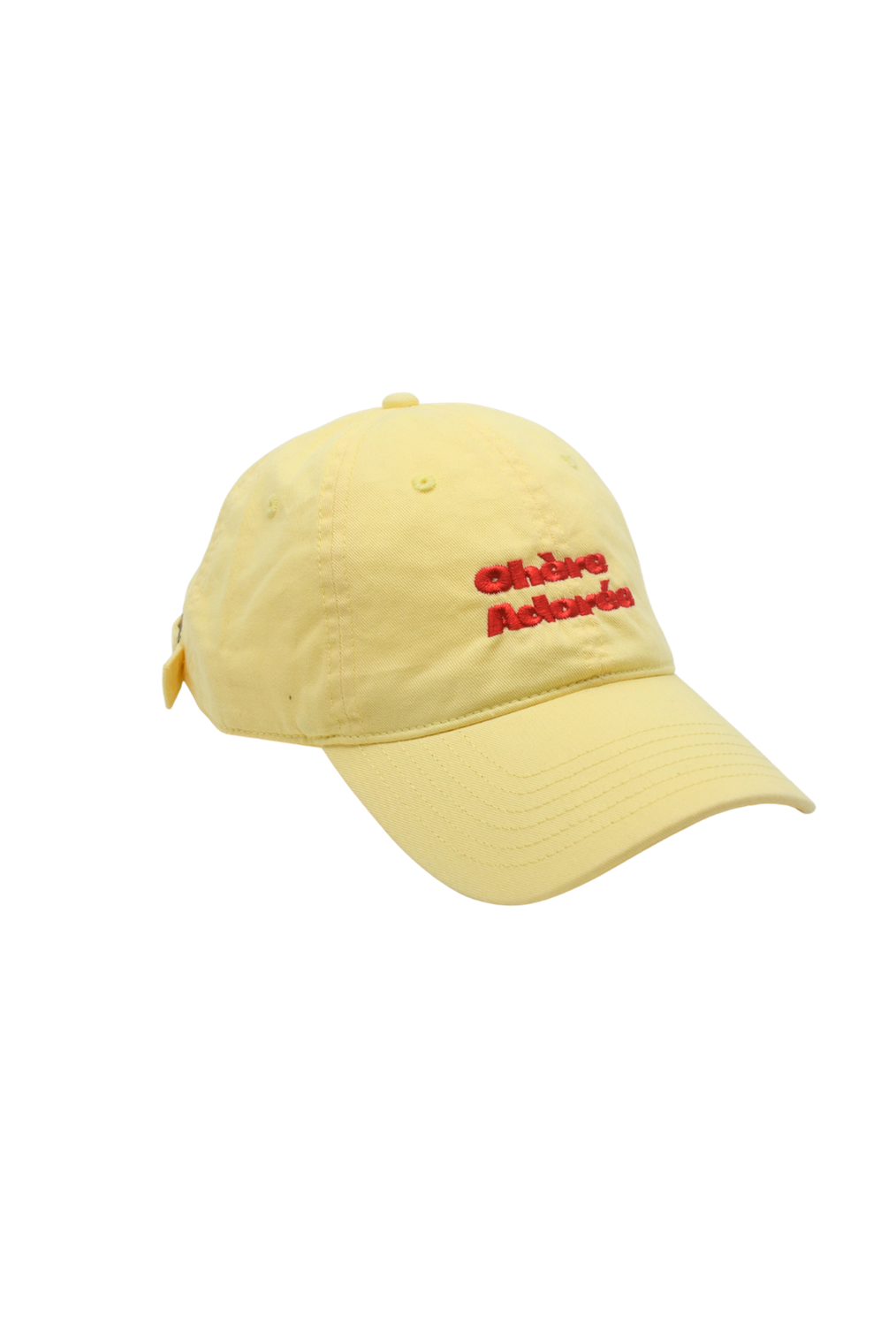 斜紋刺繡帽－Ketchup Mustard