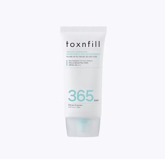 SS260609-T9 TOXNFILL DERMA EXO 365 SUNCREAM, 50ML 365 水潤防曬霜 50ML EXP:2029/1/31