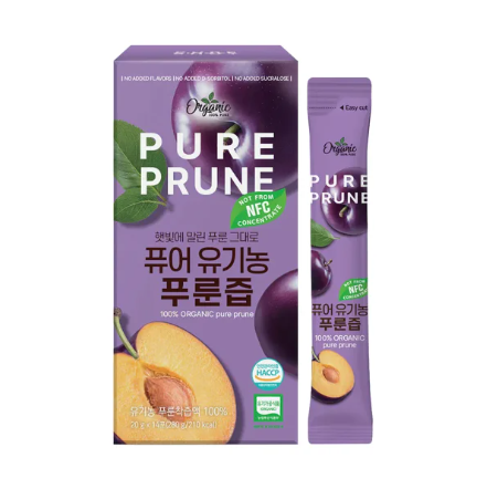 SS260609-T16 CHUNHO NCAREPURE PRUNE JUICE, 14STICKS 有機西梅汁 14 Packets (買一送一，共兩盒） EXP:2028/3/31