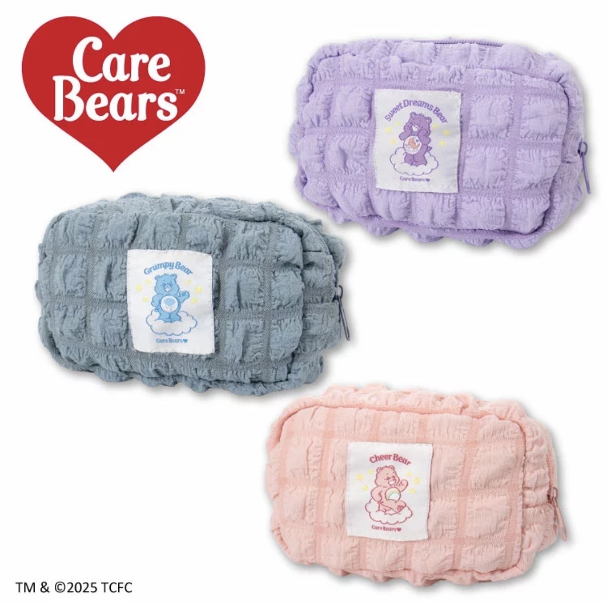 JP Carebear 雲朵造型拉鏈包  7547 7554 TK260607