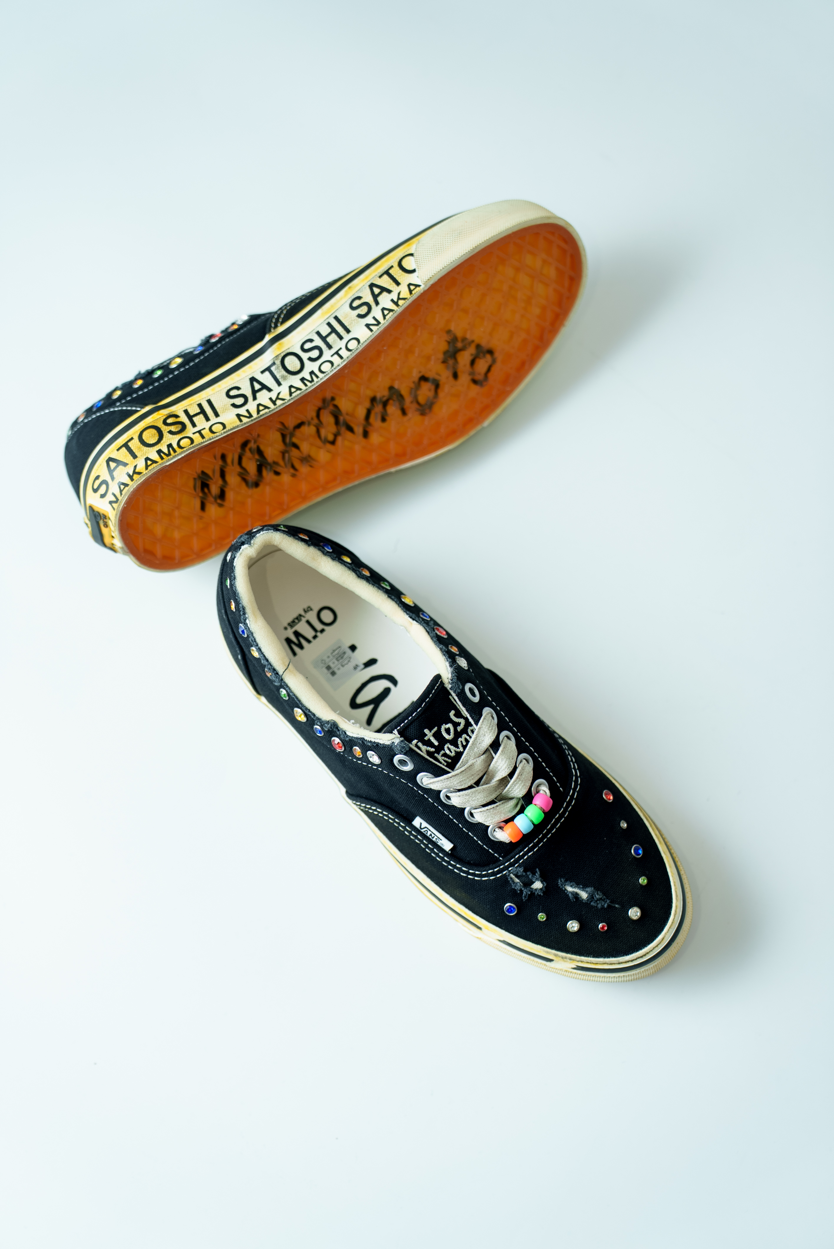 【Focus Store】預購 Satoshi Nakamoto x Vans Era 95 OTW "Lucky Charm" 寶石 黑色 聯名款 中本聰 VN000EFEBLK