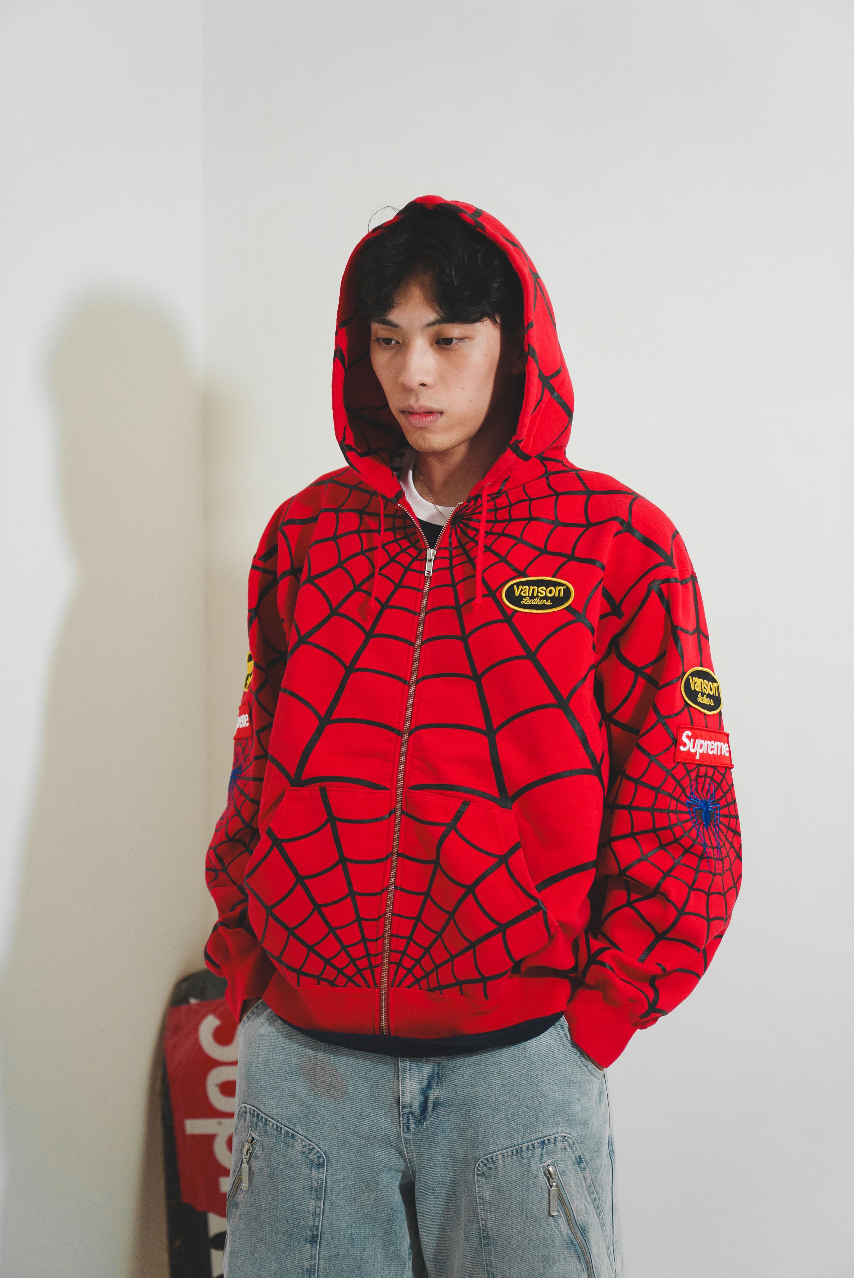 Focus Store】現貨秒發Vanson Leathers® x Supreme SS26 Week1