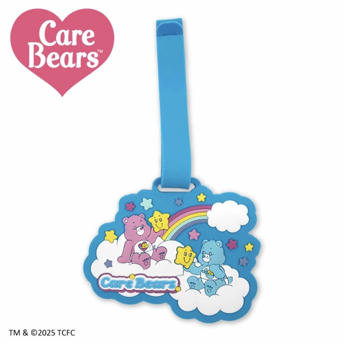 JP Carebear  造型行李牌 藍 7150 TK260607