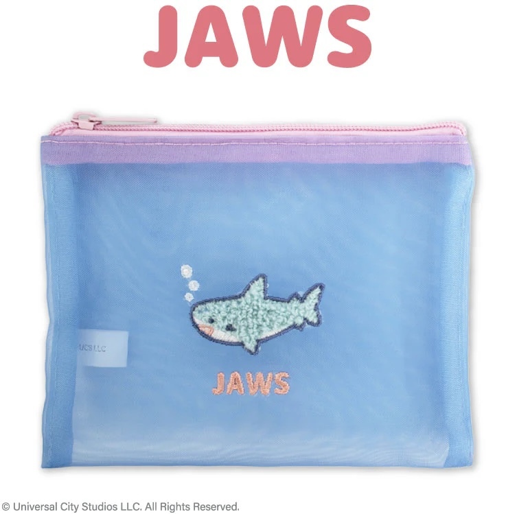 JP JAWS 大白鯊網料拉鏈包 5930 TK260607