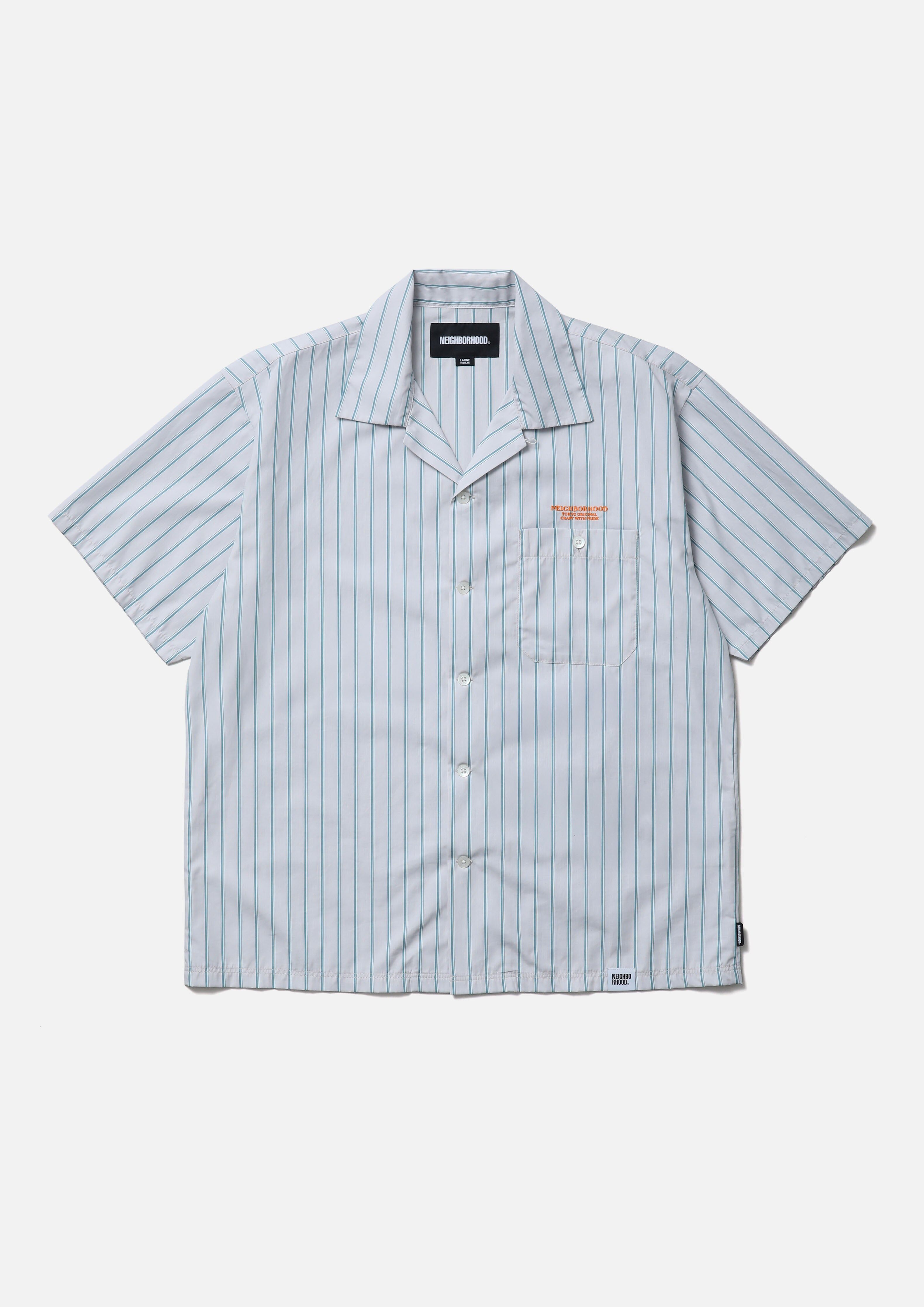 『代購商品』2026SS NEIGHBORHOOD NBHD STRIPE WORK SHIRT SS 襯衫 261TSNH-SHM05