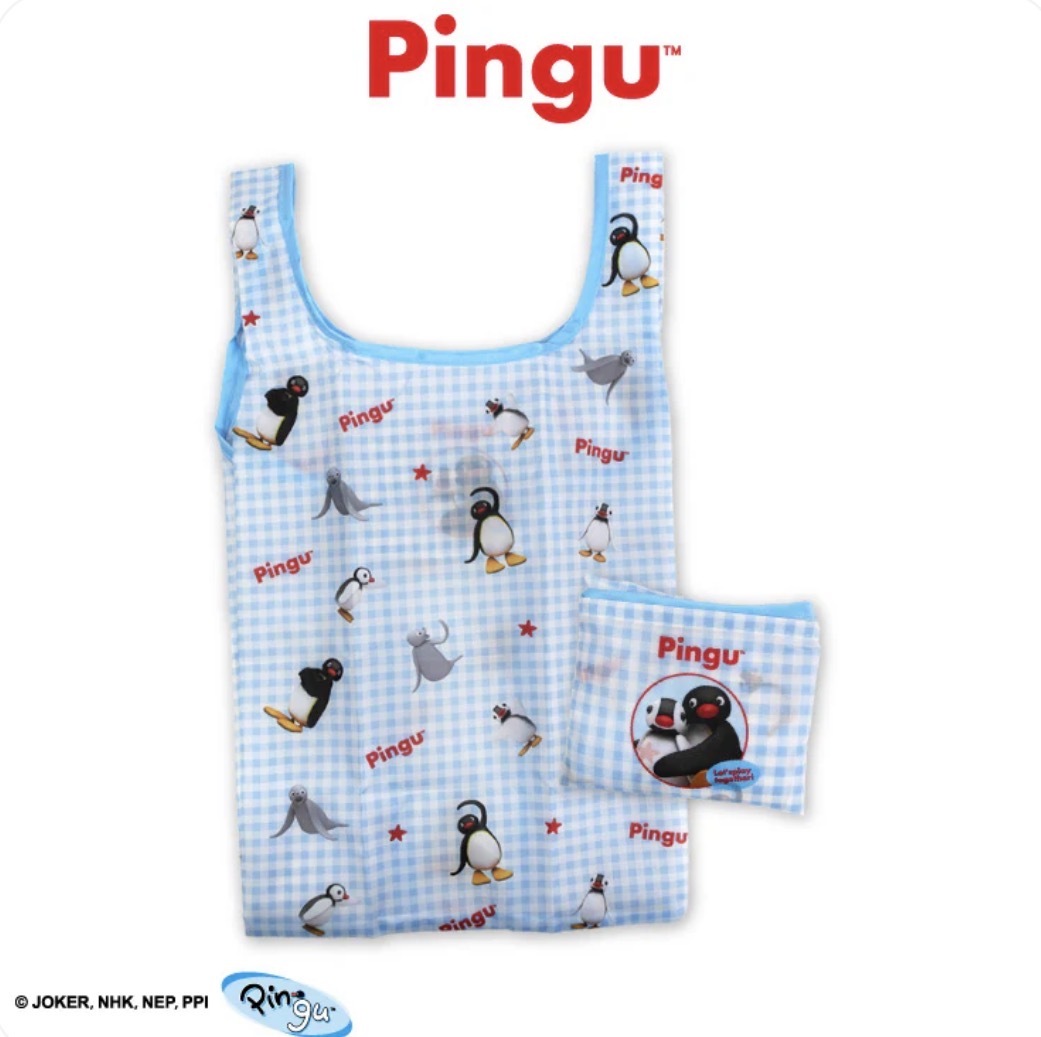 JP Pingu 企鵝格仔密集式環保袋 8643 TK260607