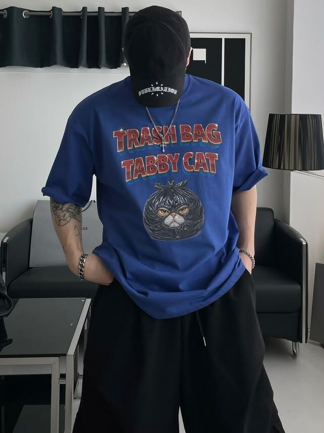 英文字圖案短袖Tee TAC-AA-001T