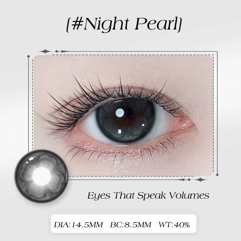 [半年拋] MILL CREEK 6 Month Night Pearl 半年拋隱形眼鏡｜每盒2片