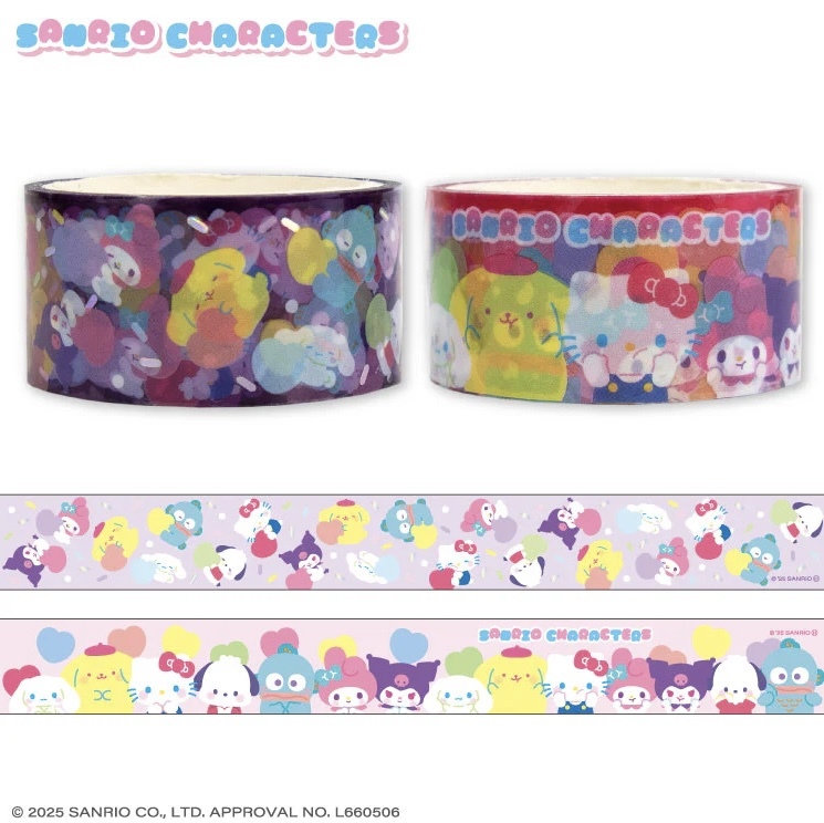 JP Sanrio 大雜燴 粗膠紙套裝 2件裝 7076 TK260607