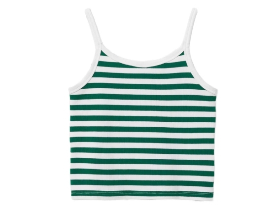 【APEE】BABY DOPPY BADGE STRIPE CAMISOLE